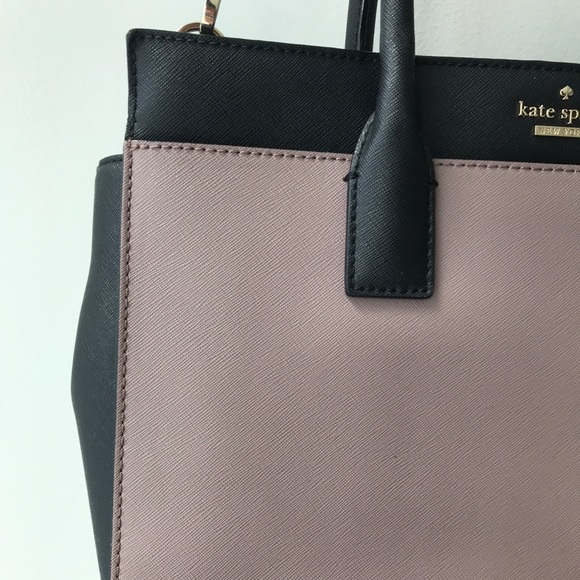 Kate Spade Cameron Two Tone Satchel with Strap - Picture 3 of 12